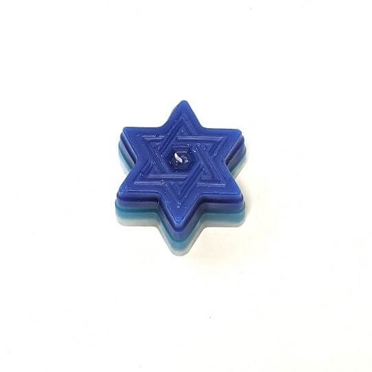 Magen David Candle by SHEKEL