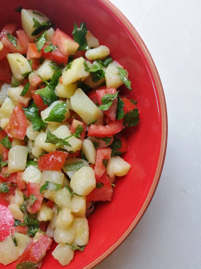 Read more about the article My Mother’s Potato & Tomato Salad