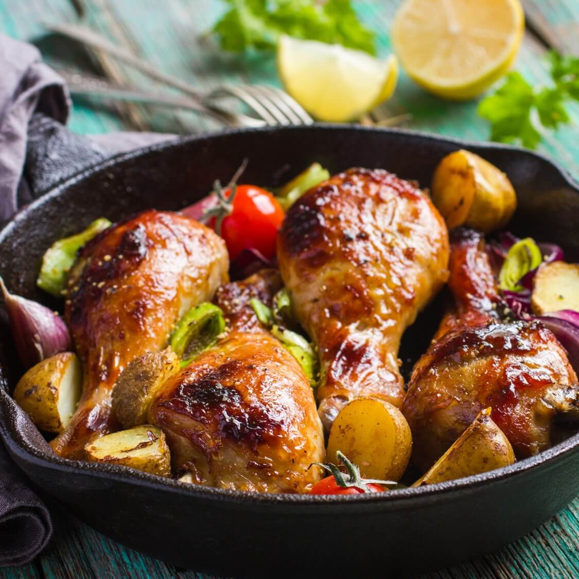 Read more about the article Spiced Chicken in the oven for Shabbat